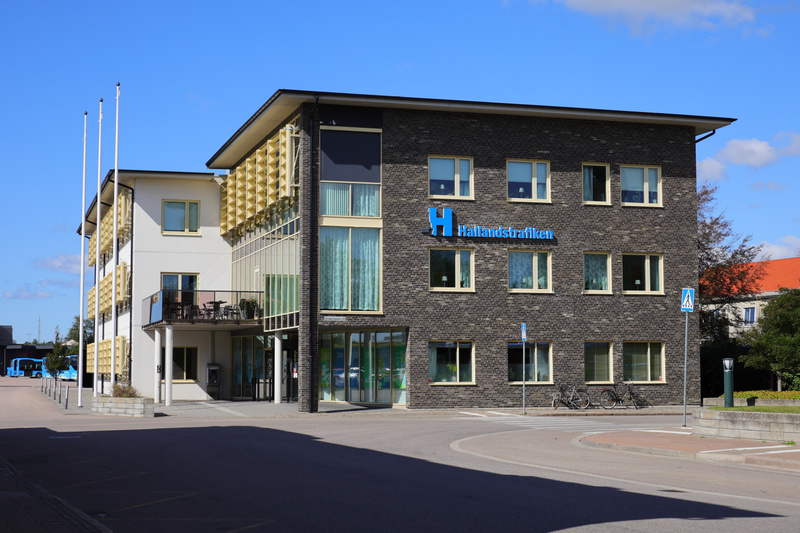 Hallandstrafikens huvudkontor Falkenberg
