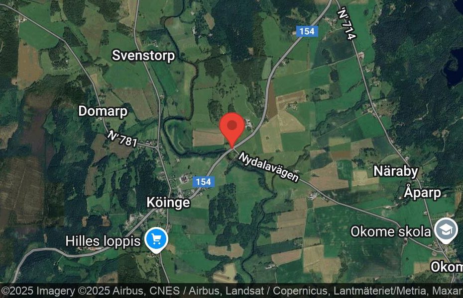 Händelseplats, Google Maps