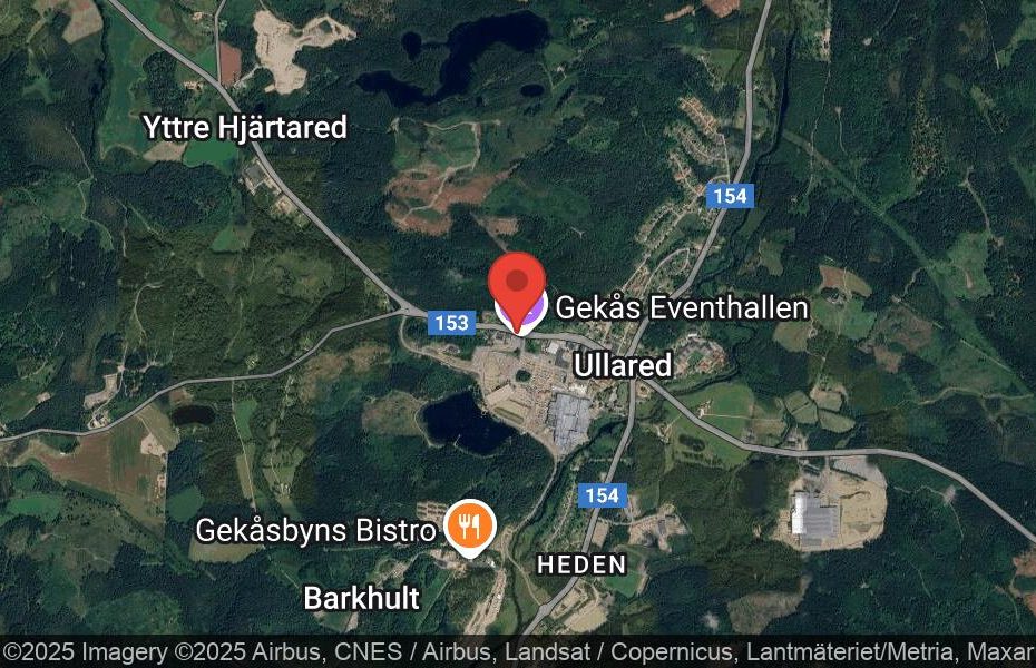 Händelseplats, Google Maps