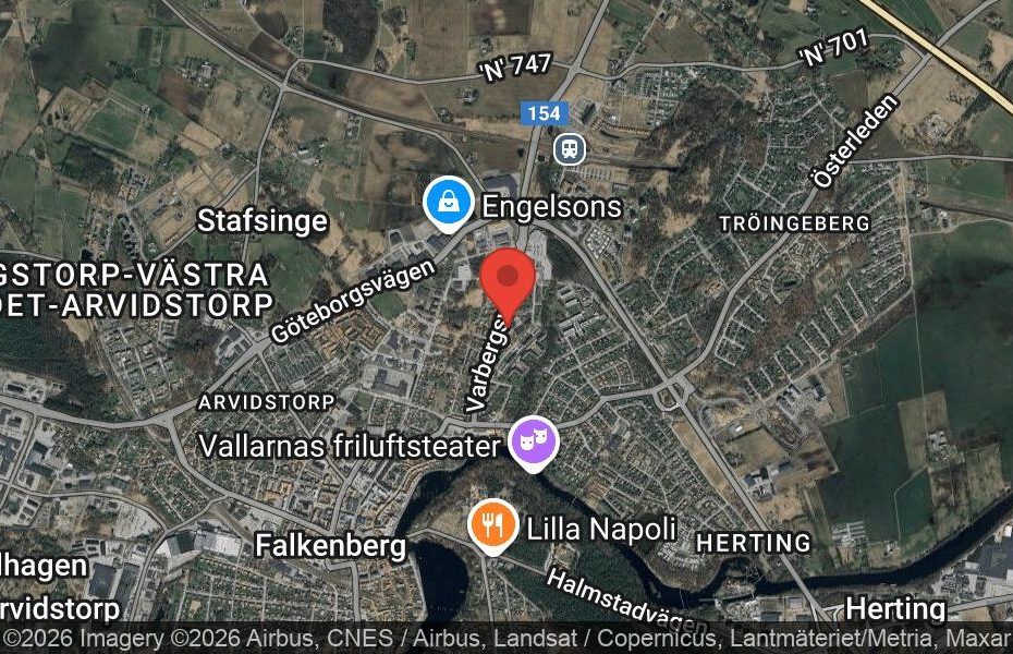 Händelseplats, Google Maps