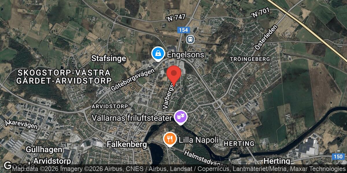 Händelseplats, Google Maps